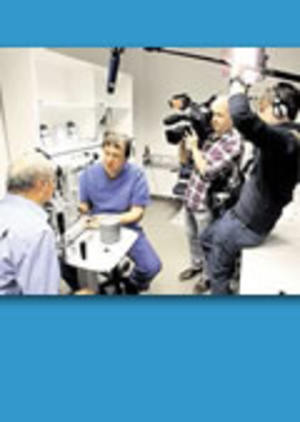 Präzisionsarbeit im Focus der Fernsehkameras 