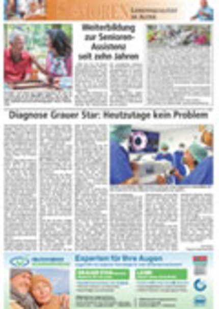 Diagnose Grauer Star: Heutzutage kein Problem 