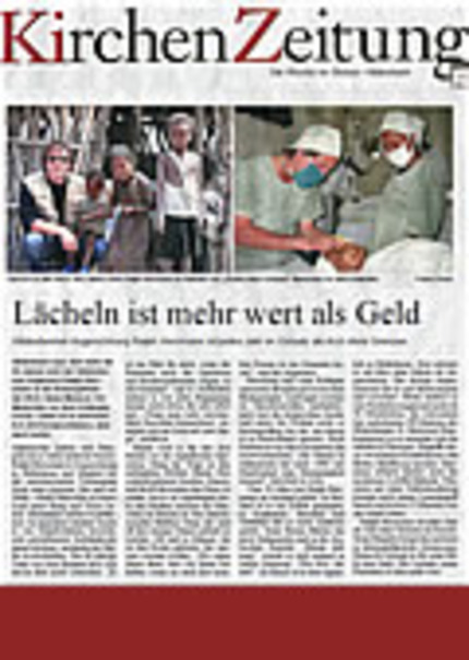 Lächeln ist mehr wert als Geld 